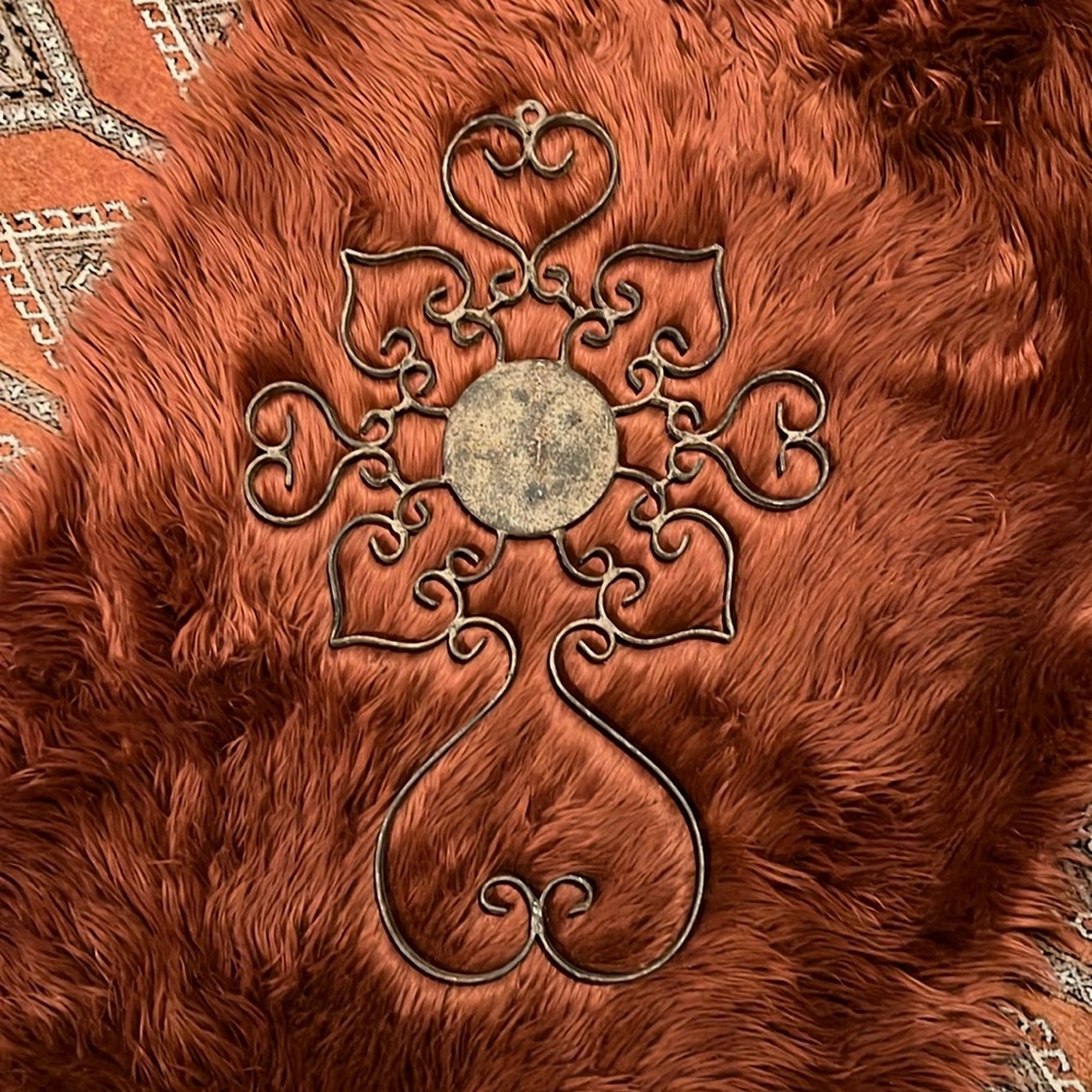 Rustic Metal Wall Art; decorative vintage unique rusty metal decor
